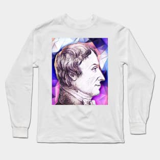 Anders Gustaf Ekeberg Pink Portrait | Anders Gustaf Ekeberg Artwork 8 Long Sleeve T-Shirt